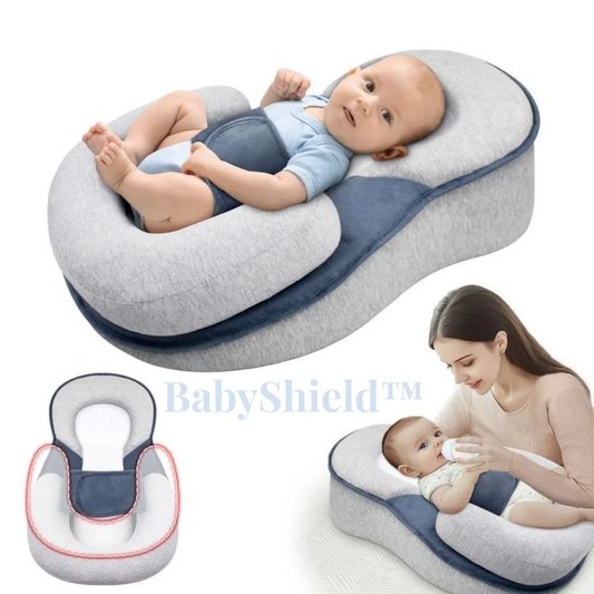 BabyShield™ - Prevención del reflujo y la cabeza plana