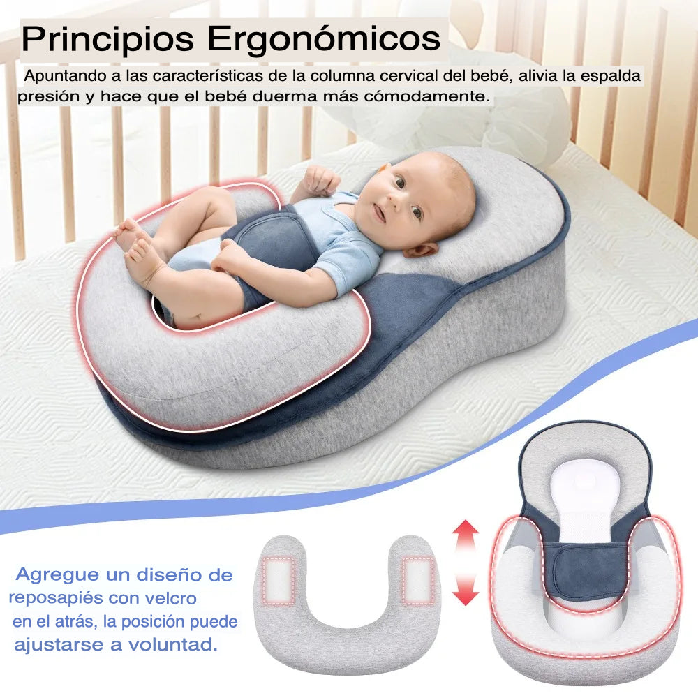 BabyShield™ - Prevención del reflujo y la cabeza plana