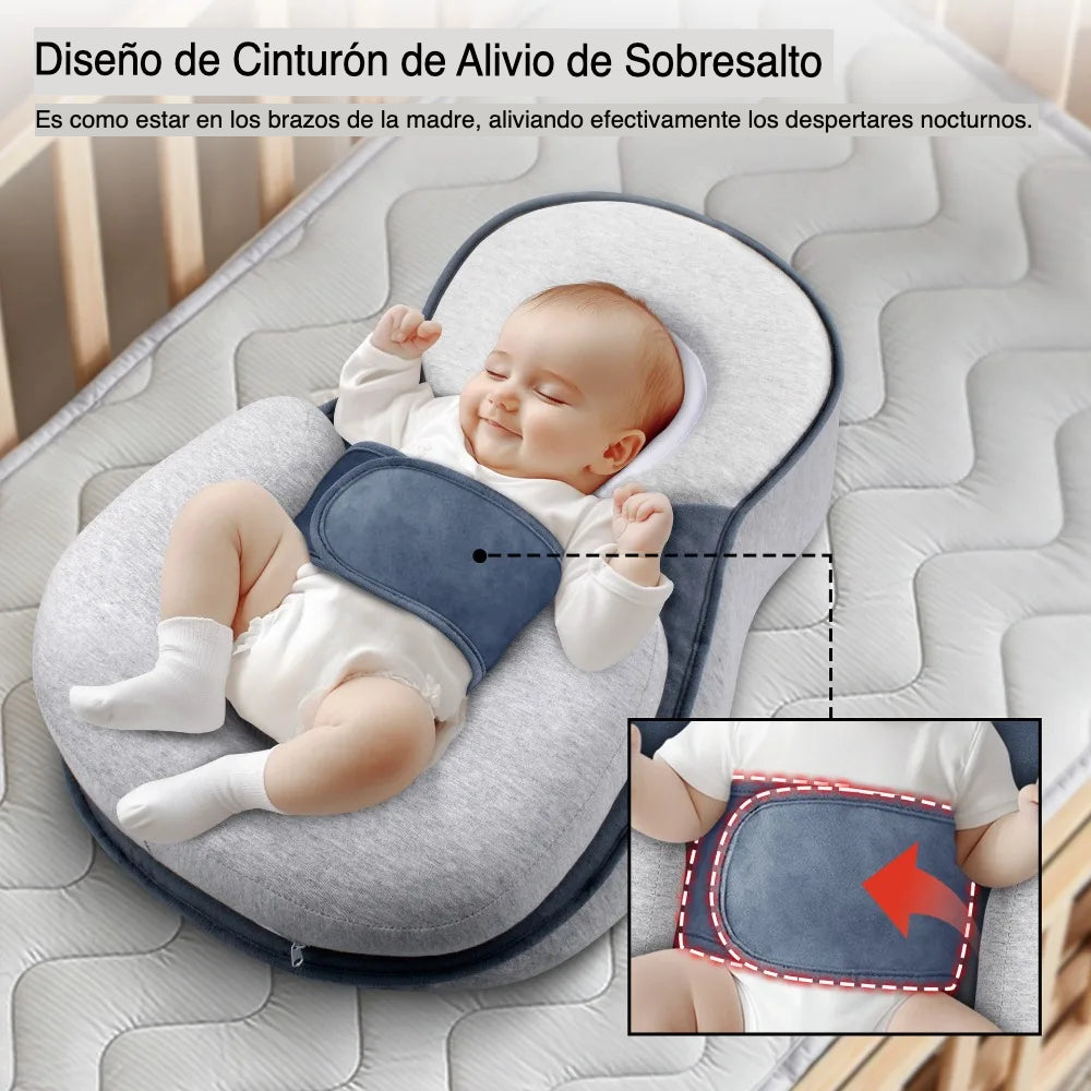 BabyShield™ - Prevención del reflujo y la cabeza plana