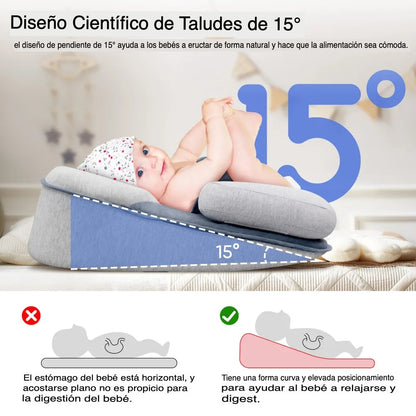 BabyShield™ - Prevención del reflujo y la cabeza plana