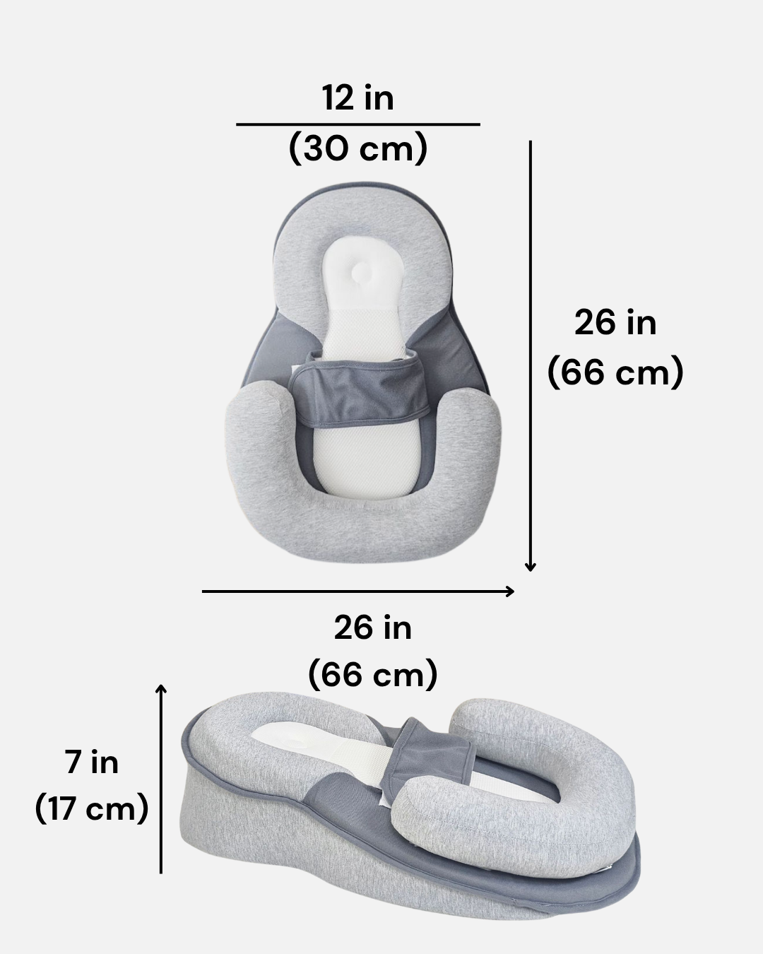 BabyShield™ - Prevención del reflujo y la cabeza plana